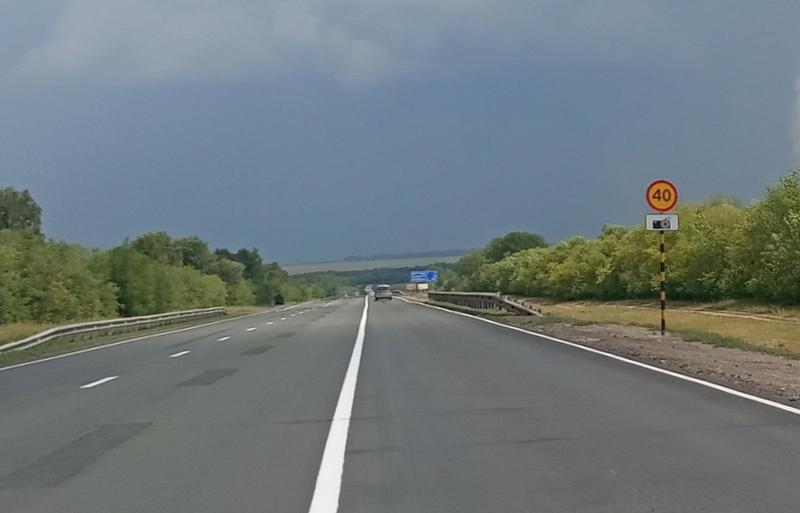 На трассе м-5 под Сызранью вводится реверсивная схема движения