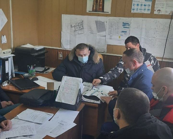 Глава Сызрани остался недоволен ходом работы на строительстве очистных сооружений в Новокашпирском