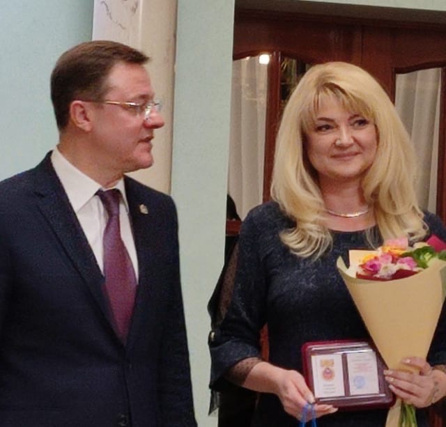 Руководителю соцзащиты Сызрани Светлане Исаковой присвоено почетное звание