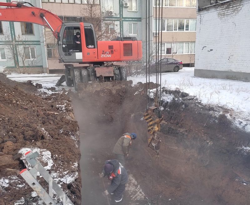 В Сызрани без горячей воды из-за проблем на магистральном трубопроводе осталось восемь домов