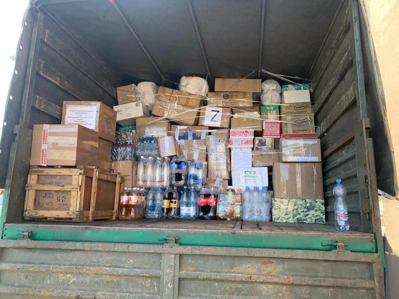 Из Сызрани беженцам передали 117 кг сахара и другие продукты