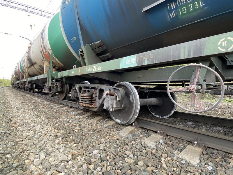 Около станции Кузоватово на железной дороге произошел неприятный инцидент