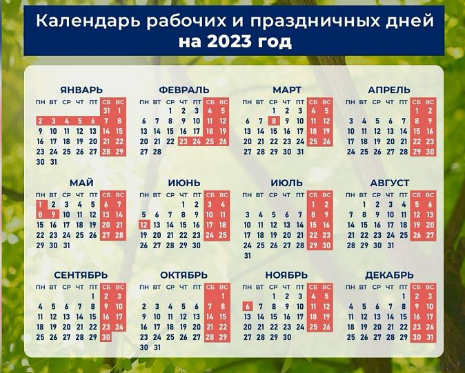 Отдохнем! Кроме новогодних каникул в 2023-м, россиян ждет еще две короткие рабочие недели