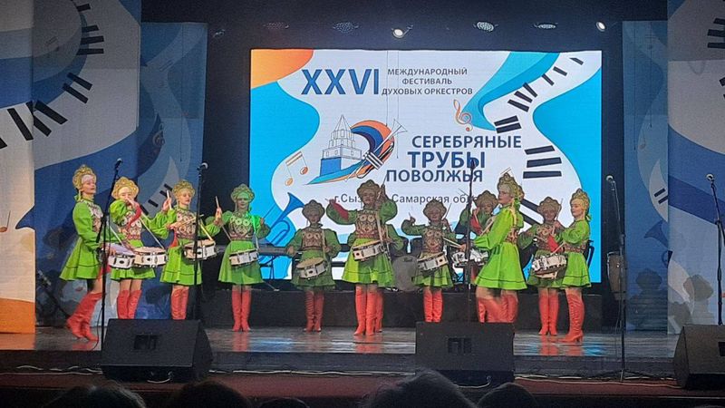 В Сызрани торжественно открылся фестиваль «Серебряные трубы Поволжья»