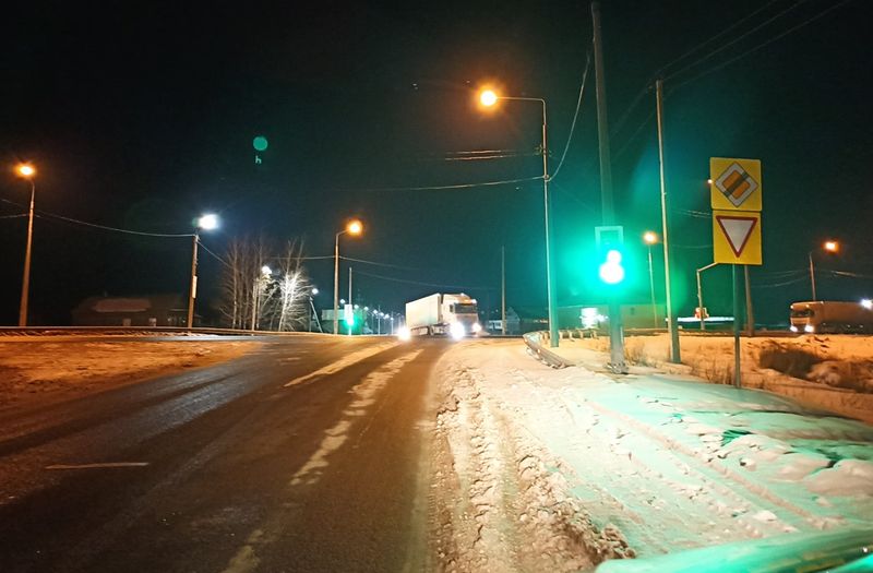 В Сызрани на проблемном перекрестке на трассе М-5 заработали светофоры