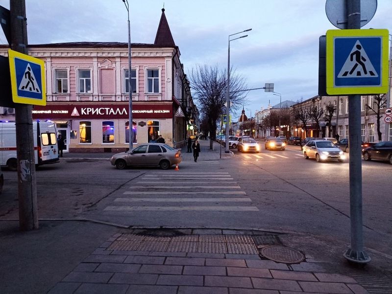 В центре Сызрани Калина сбила 7-летнего ребенка на самокате