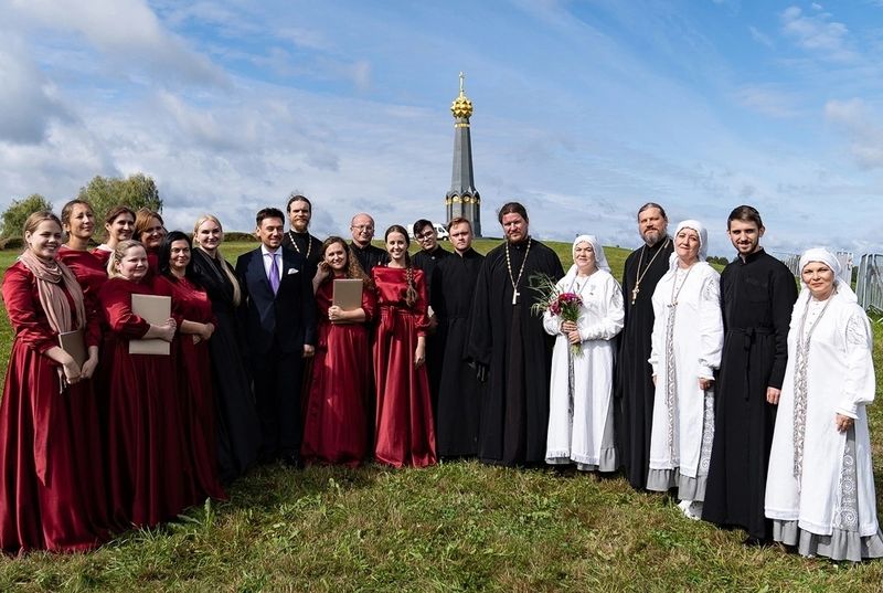 Руслан Алехно и представители Сызранской епархии выступили на концерте в честь Бородинского сражения