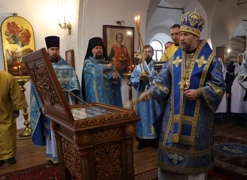 В Ильинском храме на постоянной основе будет находиться мощевик с редкими святынями