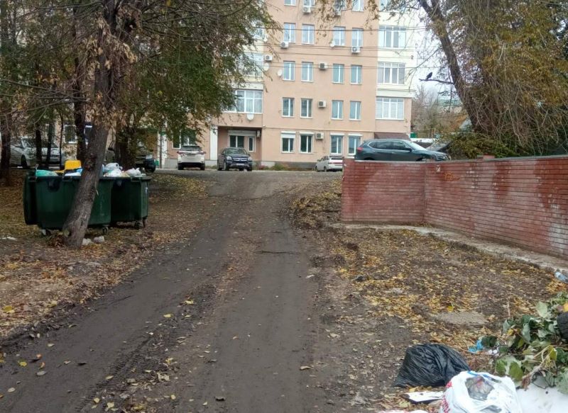 Мусорка на Володарского, как тот знаменитый суслик - ее нет, но на самом деле она есть