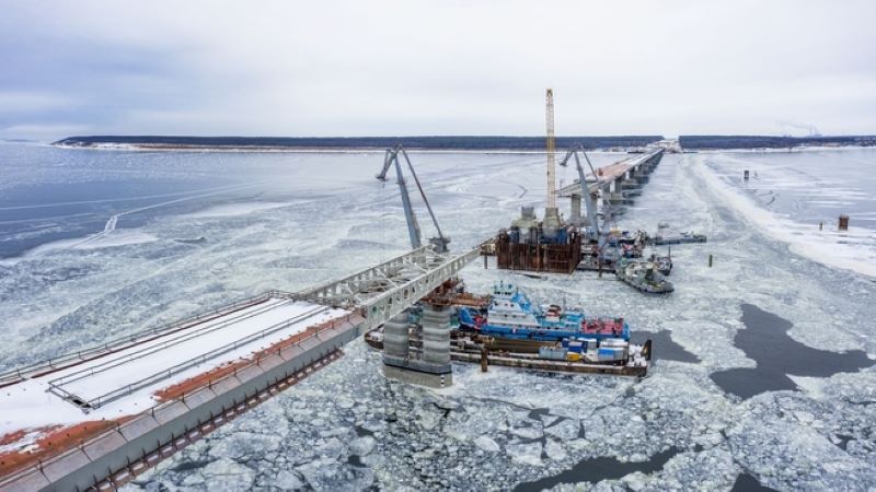 Готовность обхода Тольятти с мостом через Волгу превысила 90%