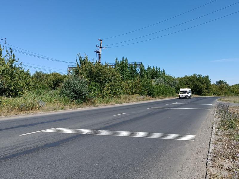 На опасной дороге в Сызрани нанесены шумовые полосы