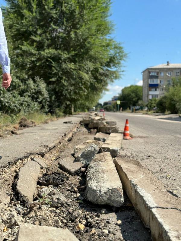 Проверена работа подрядчика по ремонту дороги в Сызрани
