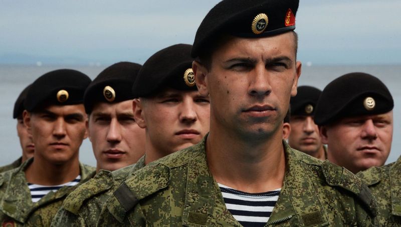 Гордимся вами, мужики! Сегодня в России установлен праздник - День морской пехоты