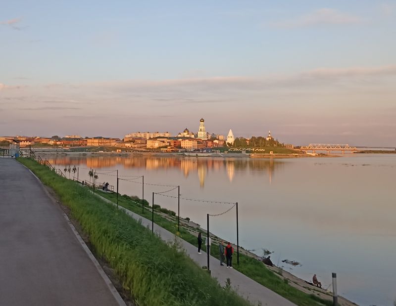 В июле на Сызранке начнут устанавливать водные объекты: понтоны, фонтаны, подсветка - набережную будет не узнать