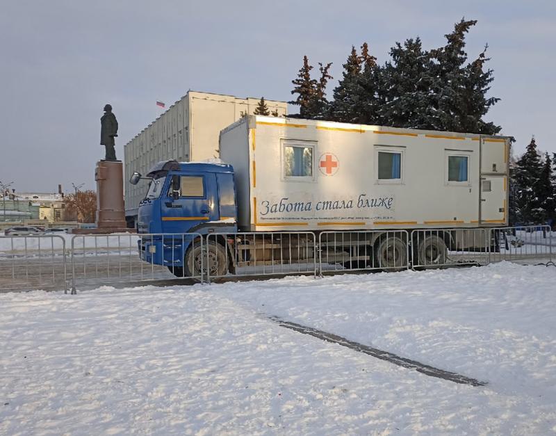 Где на текущей неделе в Сызрани будет работать мобильный медицинский комплекс