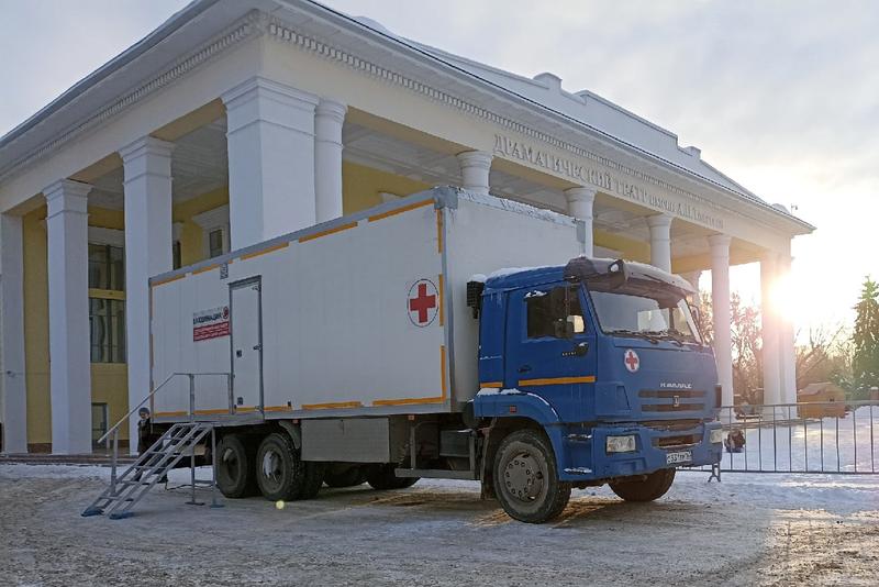 После прошедших выходных мобильный комплекс вновь ждет жителей Сызрани на прививки